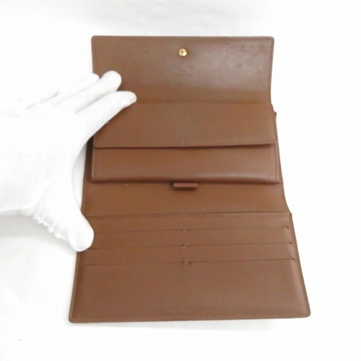 Louis Vuitton Brown Patent leather Sarah wallet accessories