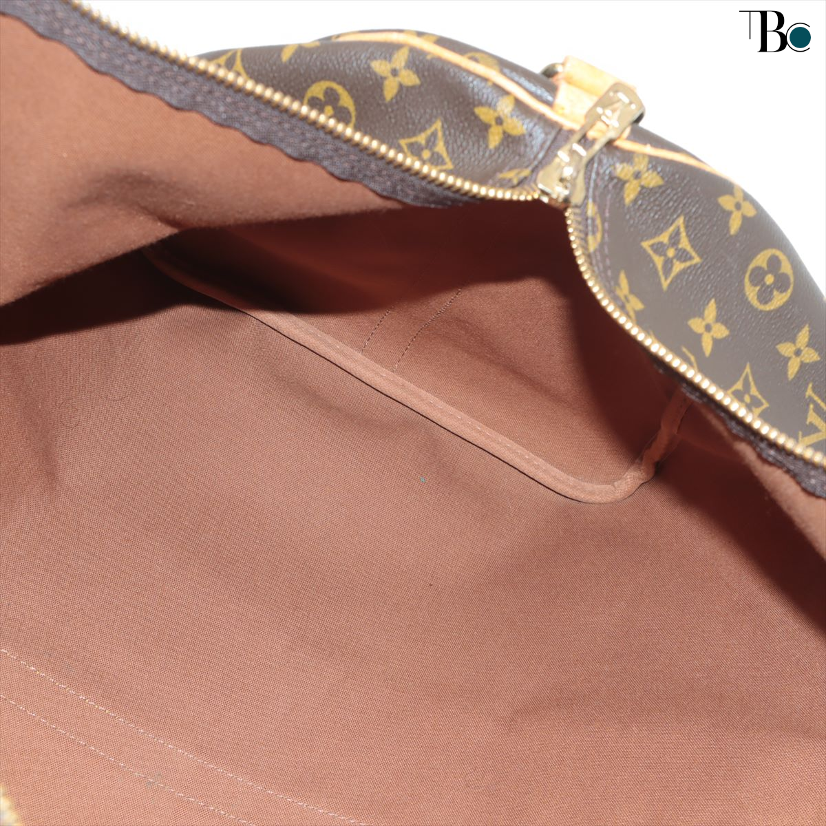Louis Vuitton Brown Canvas Keepall Bandouli√®re 60 handbag bag