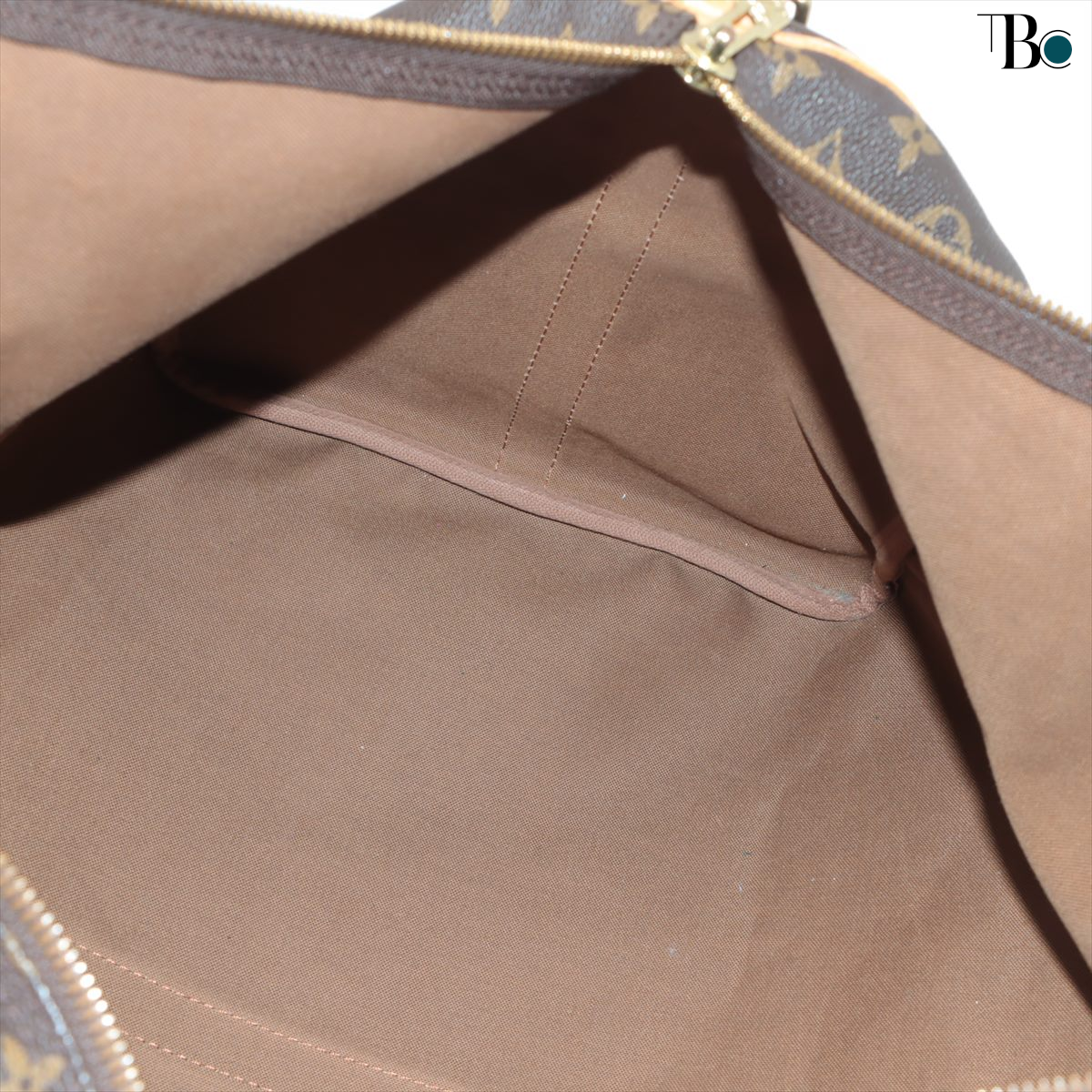 Louis Vuitton Brown Canvas Keepall Bandouli√®re 60 handbag bag