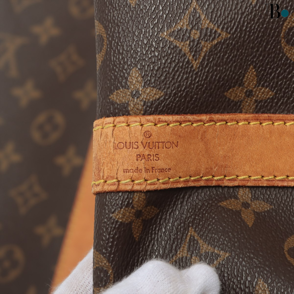Louis Vuitton Brown Canvas Keepall Bandouli√®re 60 handbag bag