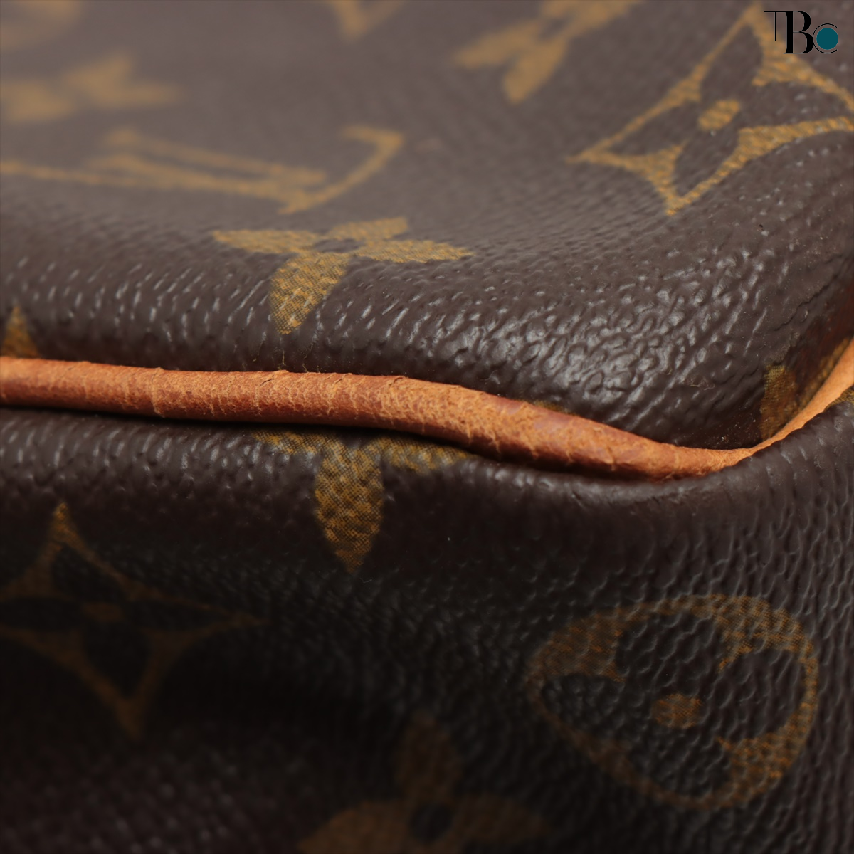 Louis Vuitton Brown Canvas Keepall Bandouliere 50 travel bag