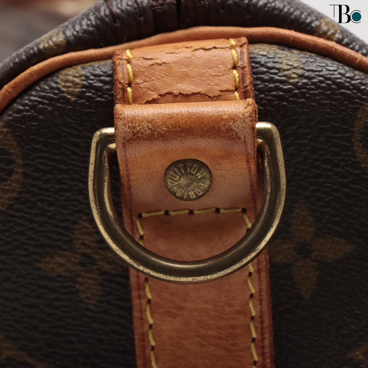 Louis Vuitton Brown Canvas Keepall Bandouliere 50 travel bag