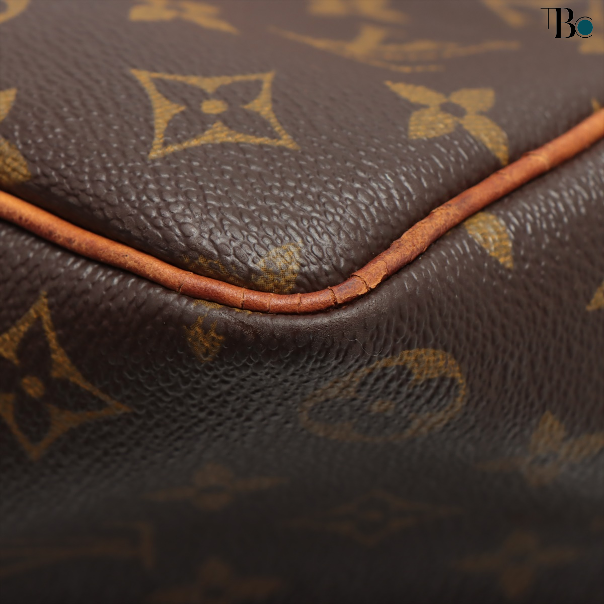 Louis Vuitton Brown Canvas Keepall Bandouliere 50 travel bag
