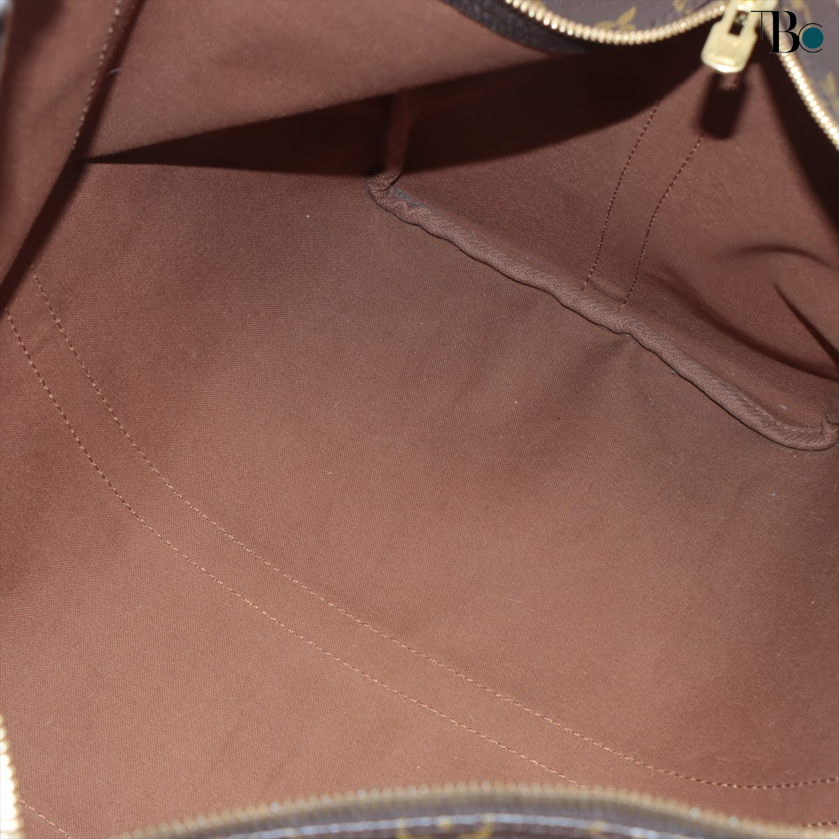 Louis Vuitton Brown Canvas Keepall Bandouliere 50 travel bag