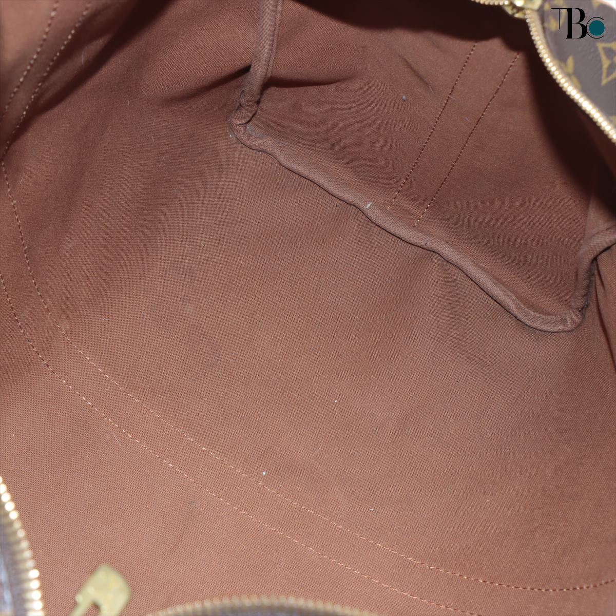 Louis Vuitton Brown Canvas Keepall Bandouliere 50 travel bag