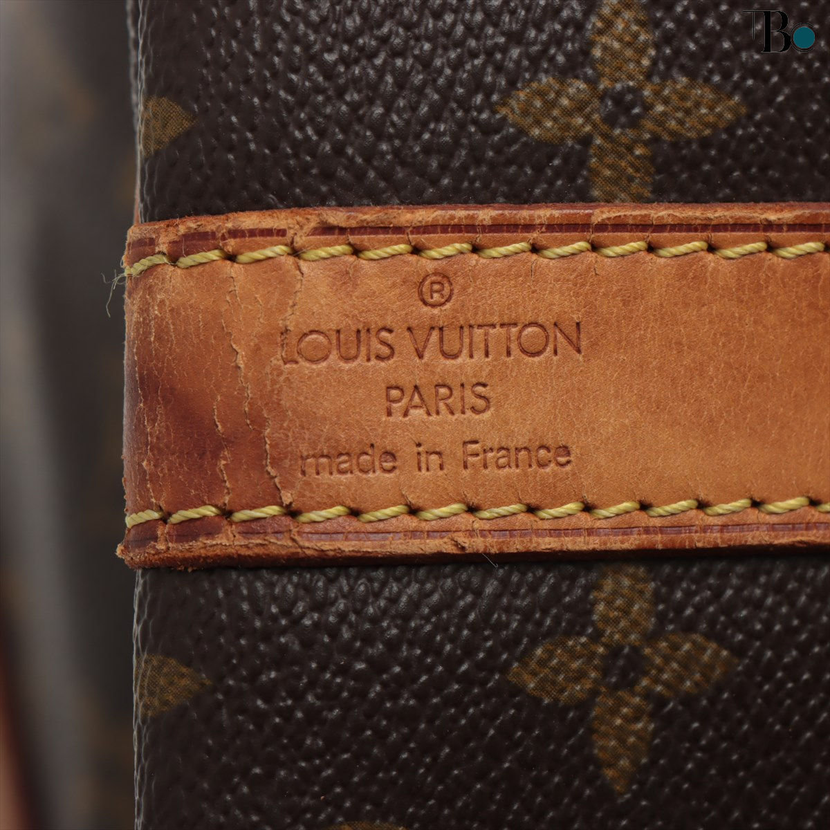 Louis Vuitton Brown Canvas Keepall Bandouliere 50 travel bag