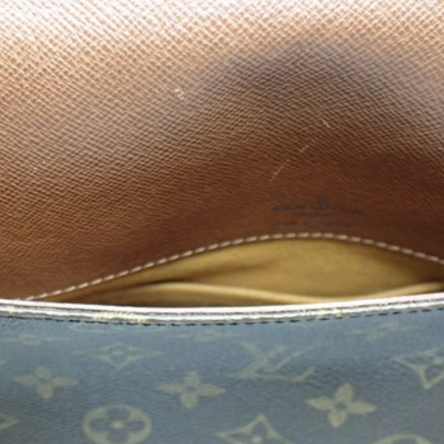 Louis Vuitton Brown Canvas Musette handbag bag