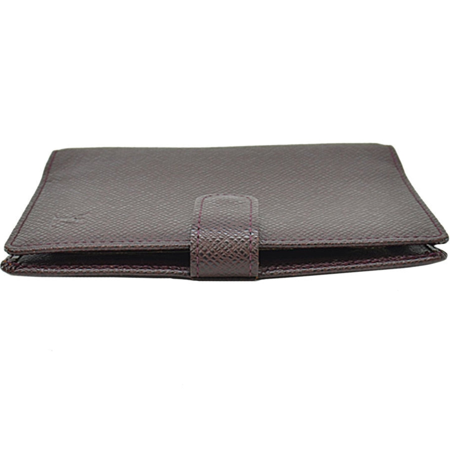 Louis Vuitton Brown Leather COUVERTURE AGENDA FONCTIONNEL PM wallet accessories