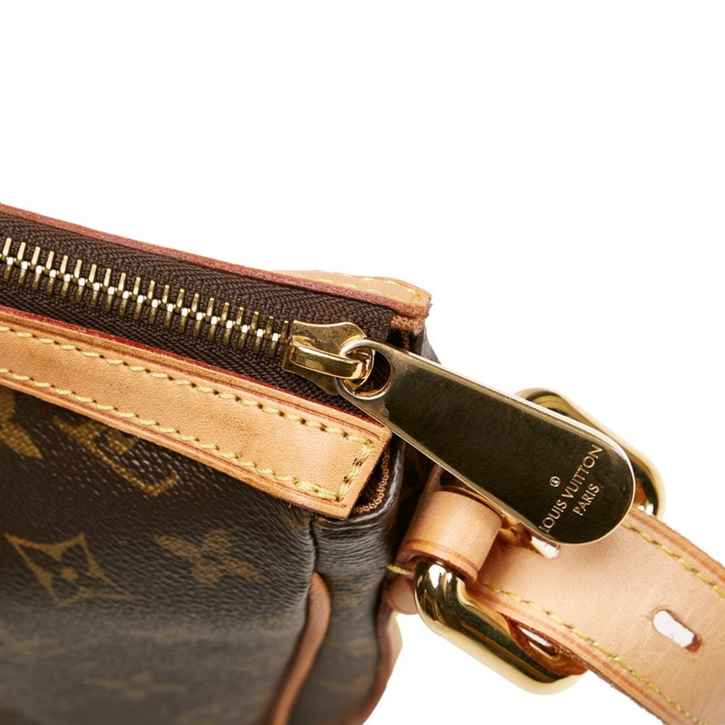 Louis Vuitton Brown Canvas Tulum shopper bag