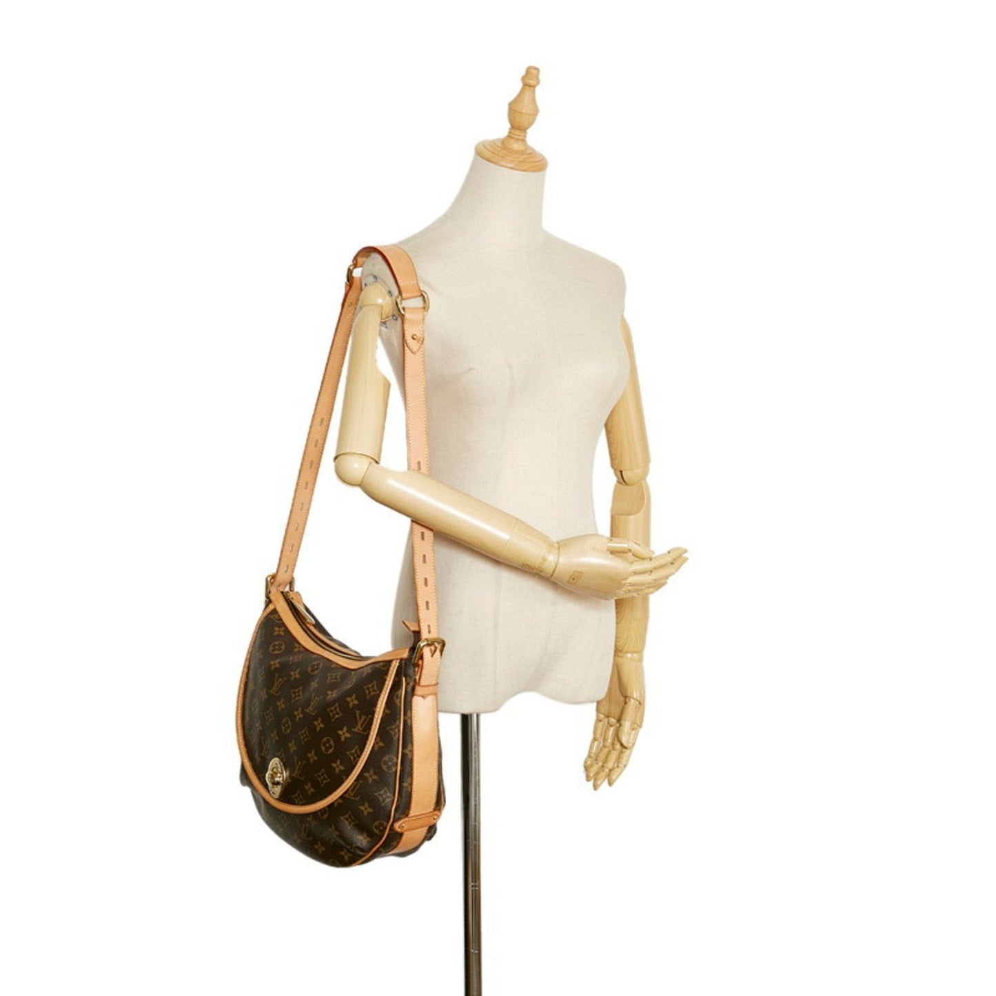 Louis Vuitton Brown Canvas Tulum shopper bag