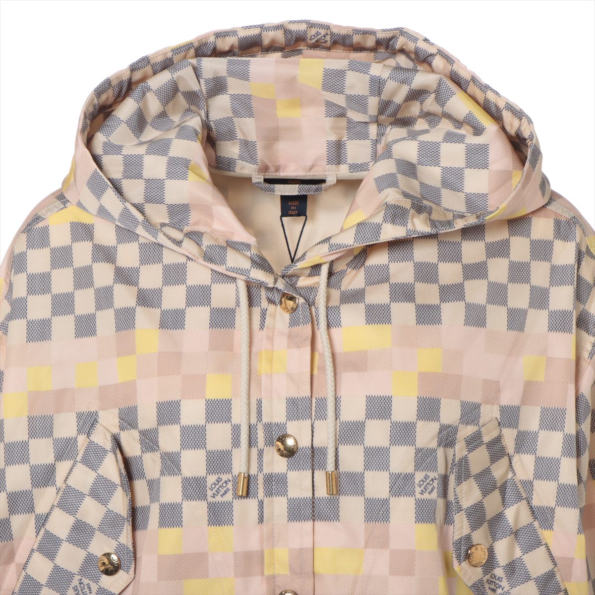 Louis Vuitton 22AW Cotton x Nylon Nylon Jacket 38  Multicolor RW222W Damier