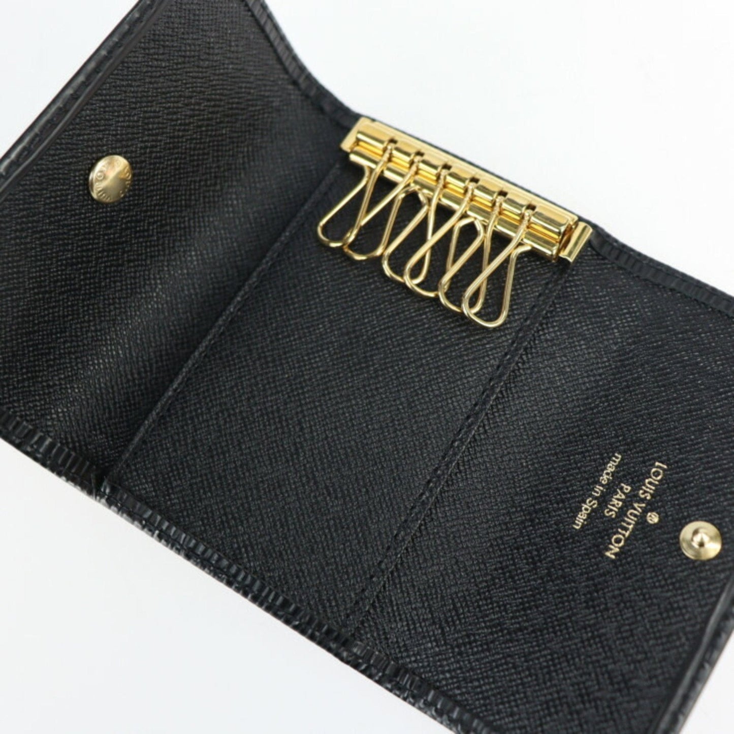 Louis Vuitton Black Leather Multicles wallet accessories