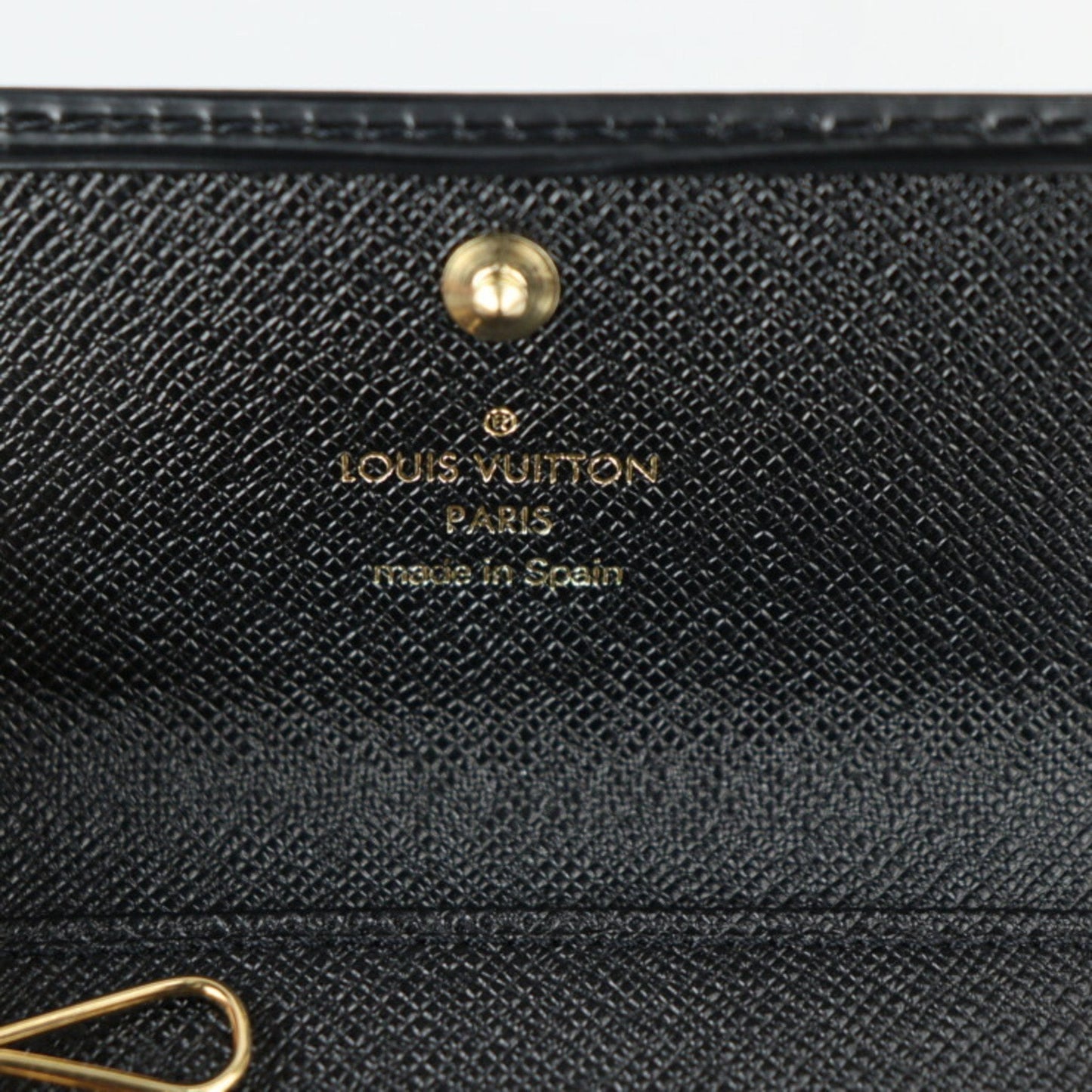 Louis Vuitton Black Leather Multicles wallet accessories