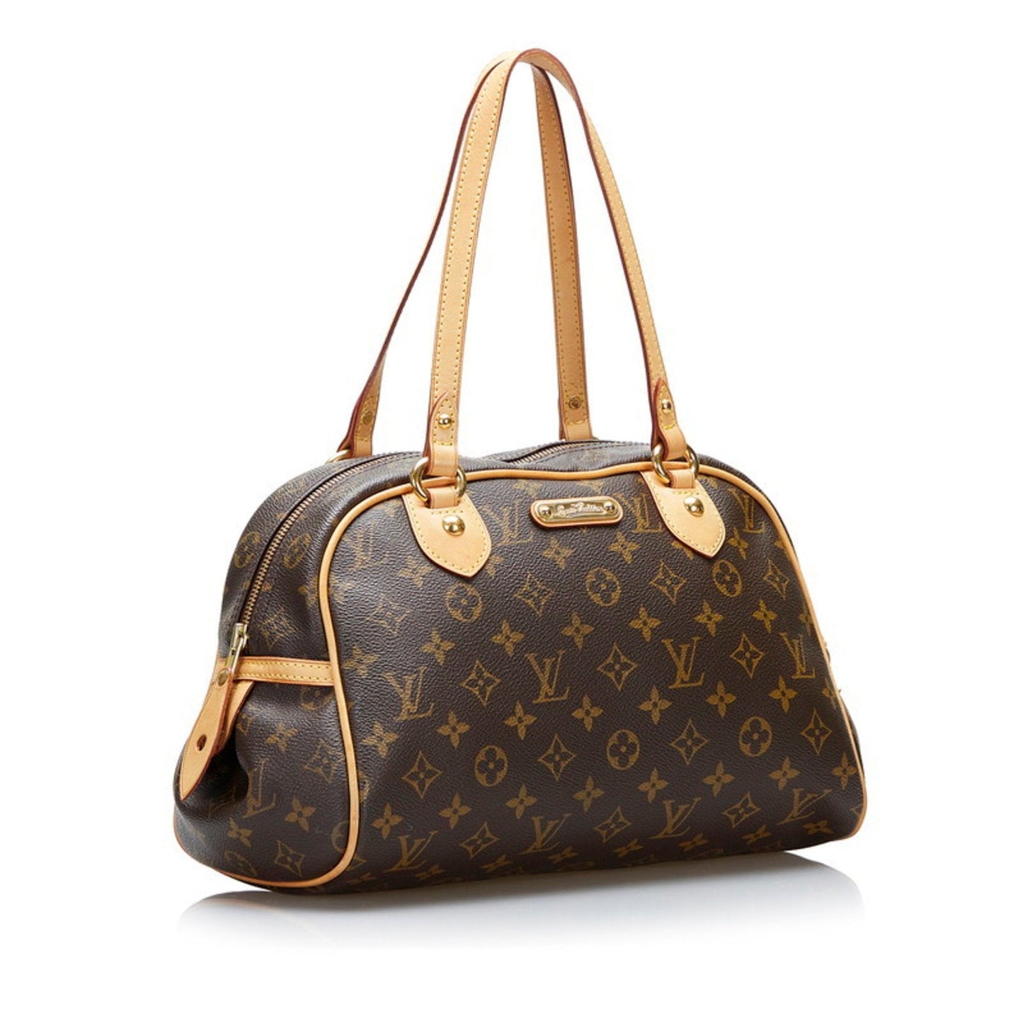 Louis Vuitton Brown Canvas Montorgueil tote bag
