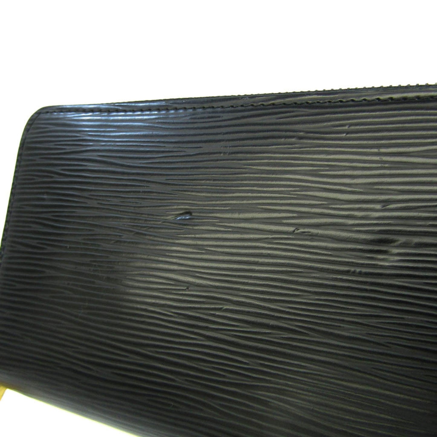 Louis Vuitton Black Leather Portefeuille zippy wallet accessories