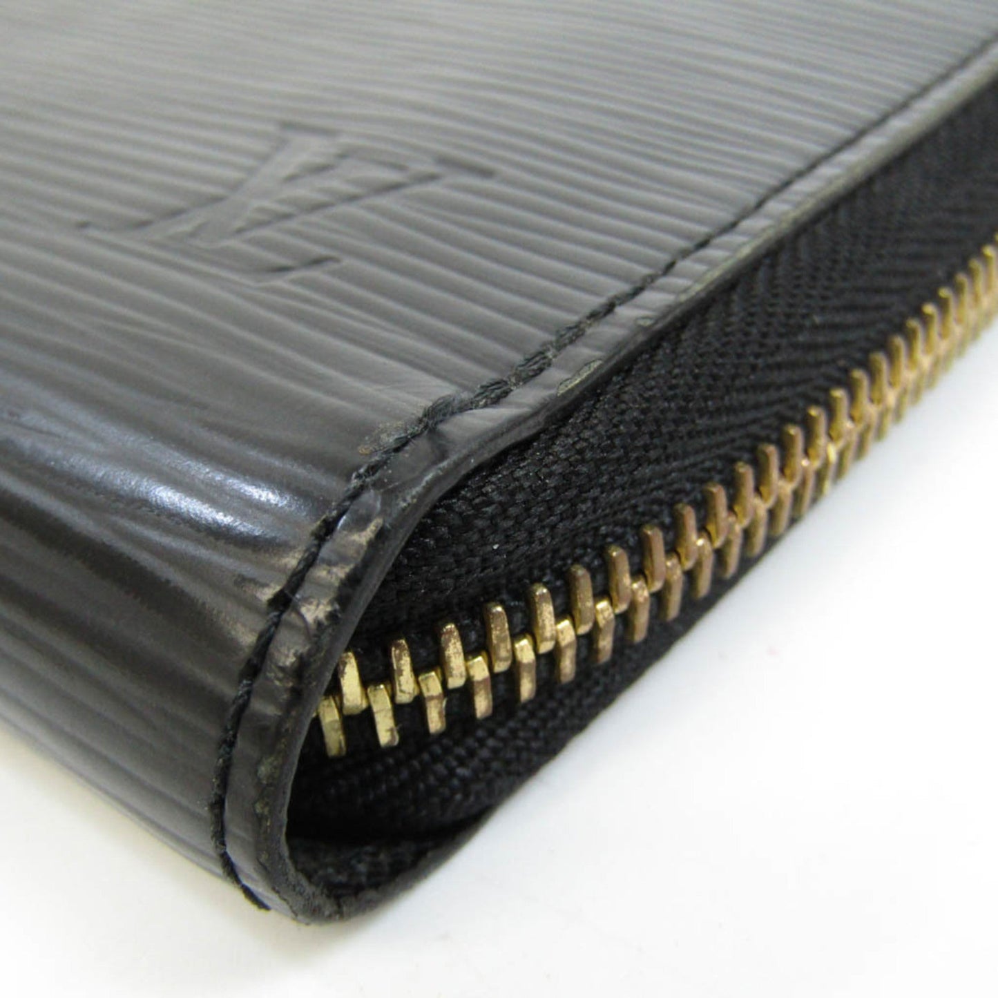 Louis Vuitton Black Leather Portefeuille zippy wallet accessories