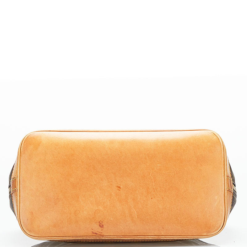Louis Vuitton Brown Canvas Alma handbag bag