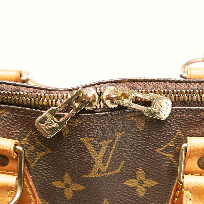 Louis Vuitton Brown Canvas Alma handbag bag