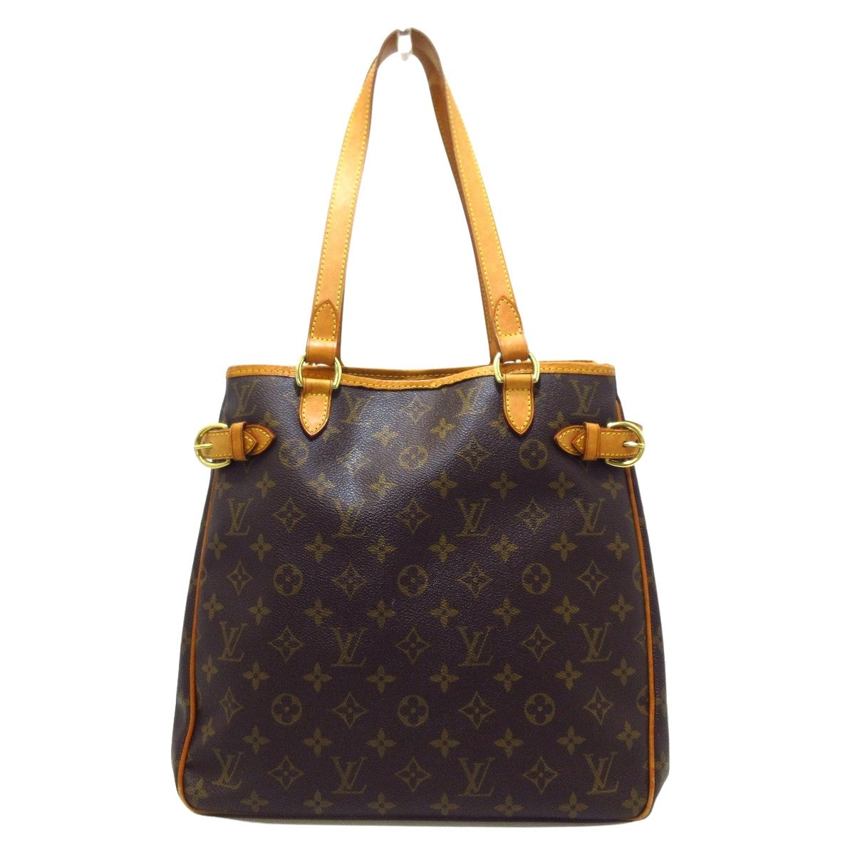 Louis Vuitton Brown Canvas Batignolles Vertical shoulder bag