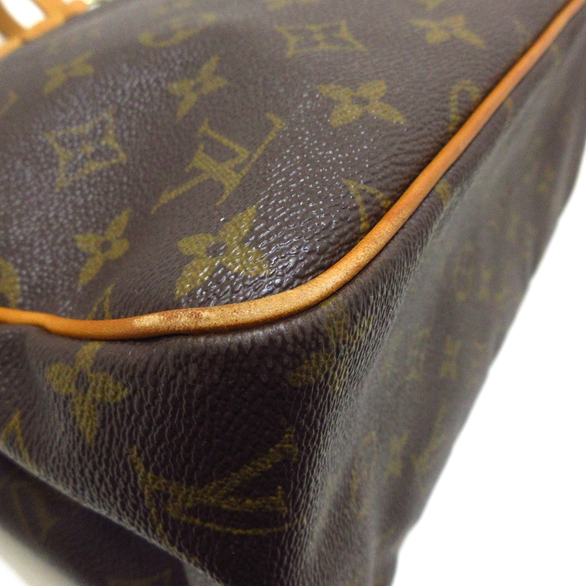 Louis Vuitton Brown Canvas Batignolles Vertical shoulder bag