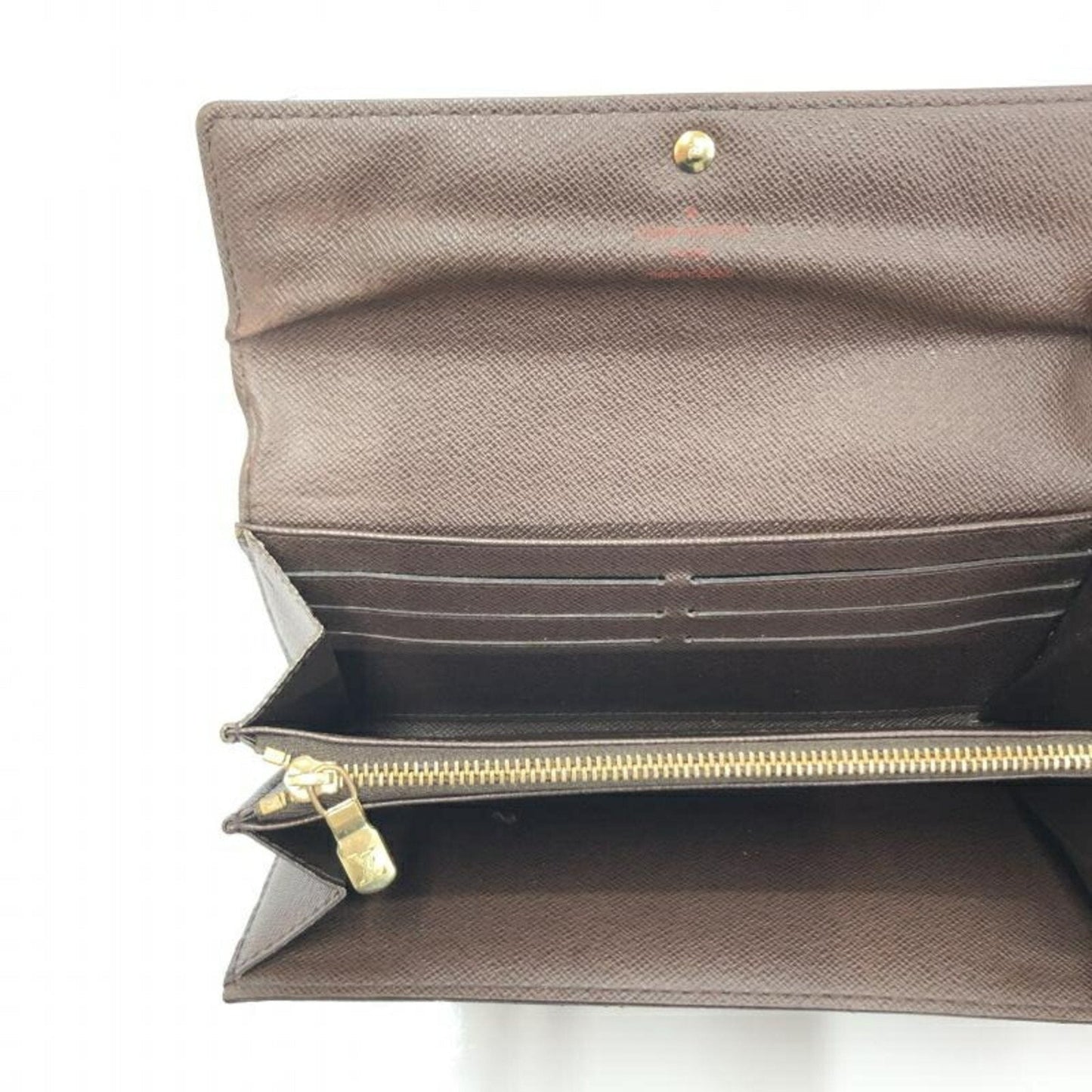 Louis Vuitton Brown Canvas Sarah wallet accessories
