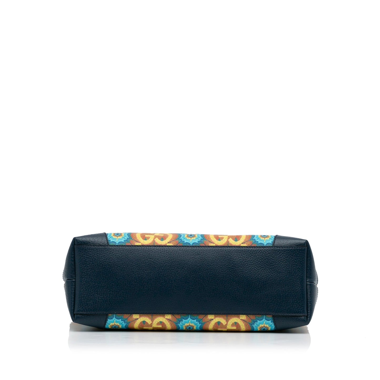Blue Gucci Medium GG Supreme Kaleidoscope 100 Ophidia Tote