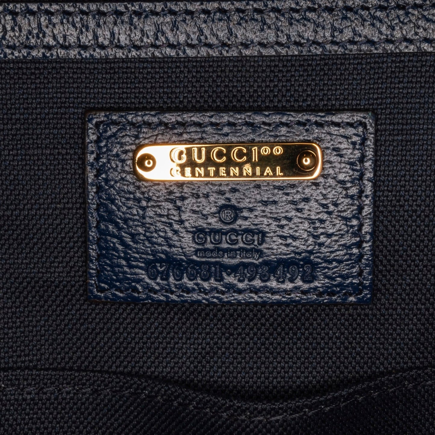Blue Gucci Medium GG Supreme Kaleidoscope 100 Ophidia Tote