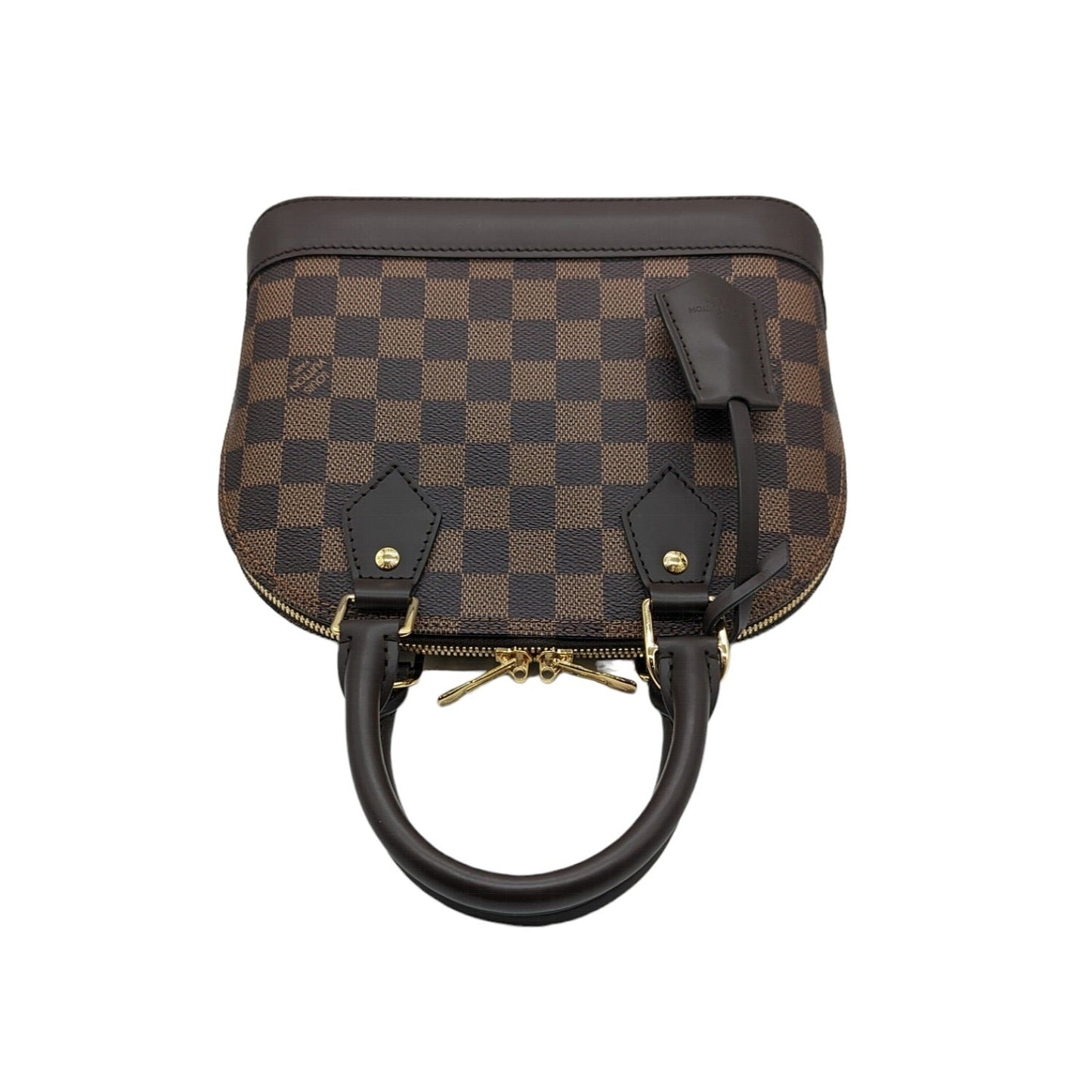 Louis Vuitton Damier Ebene Alma BB Handbag Satchel