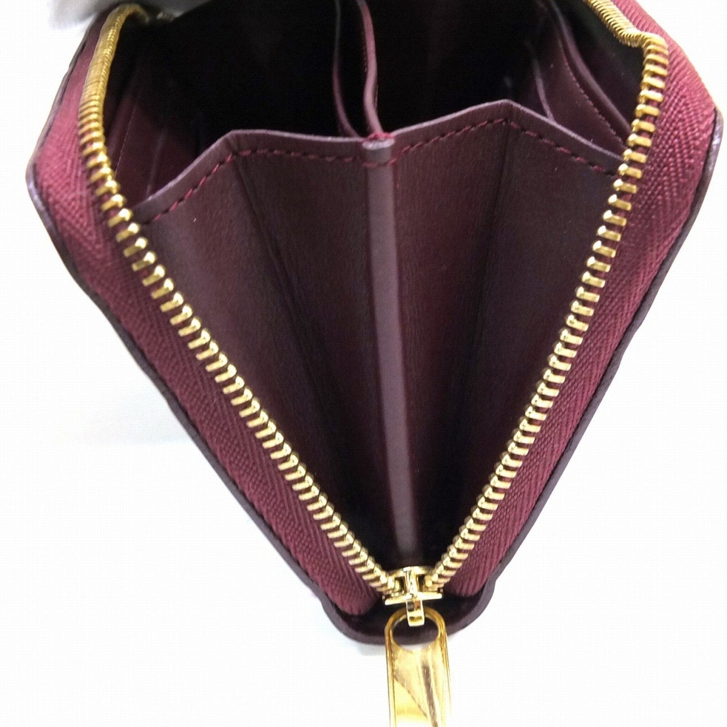 Louis Vuitton Bordeaux Patent leather Zippy coin purse wallet accessories
