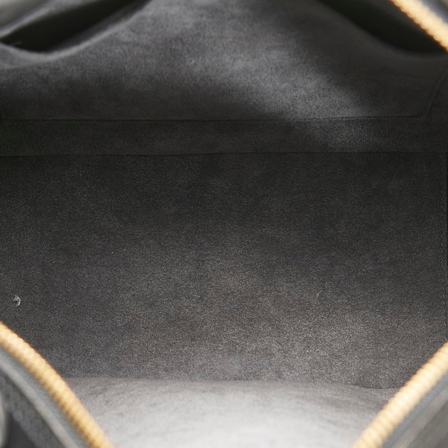 Louis Vuitton Black Leather Sablon handbag bag
