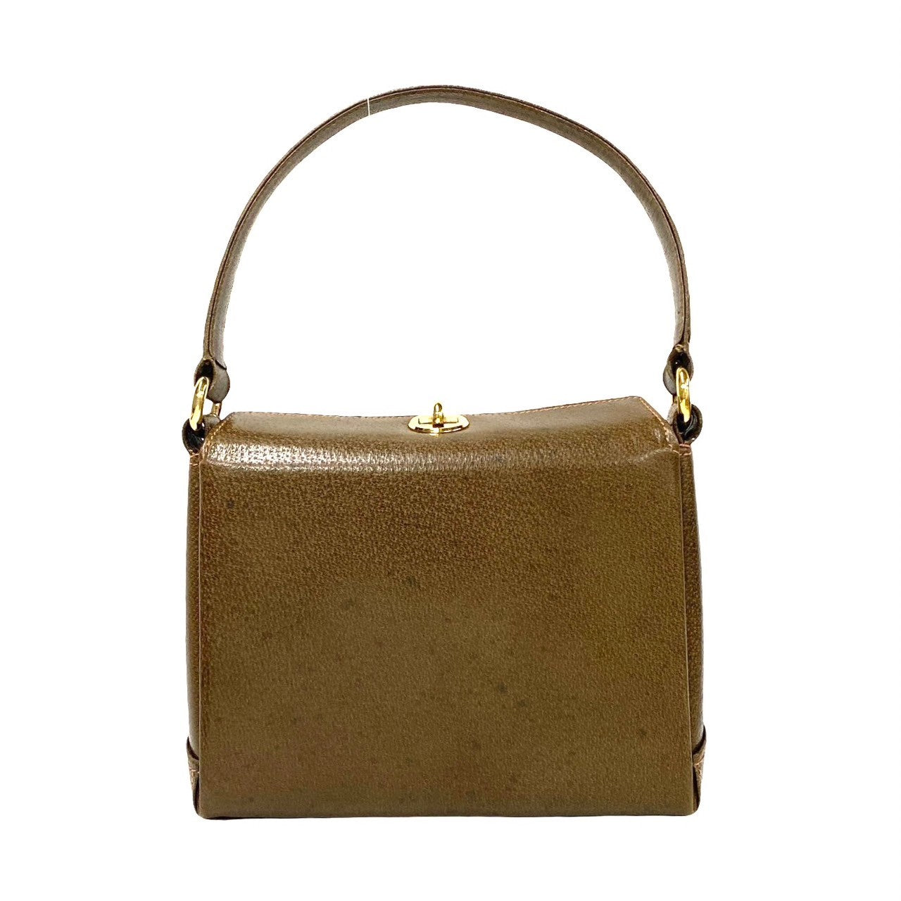GUCCI Handbag leather Brown