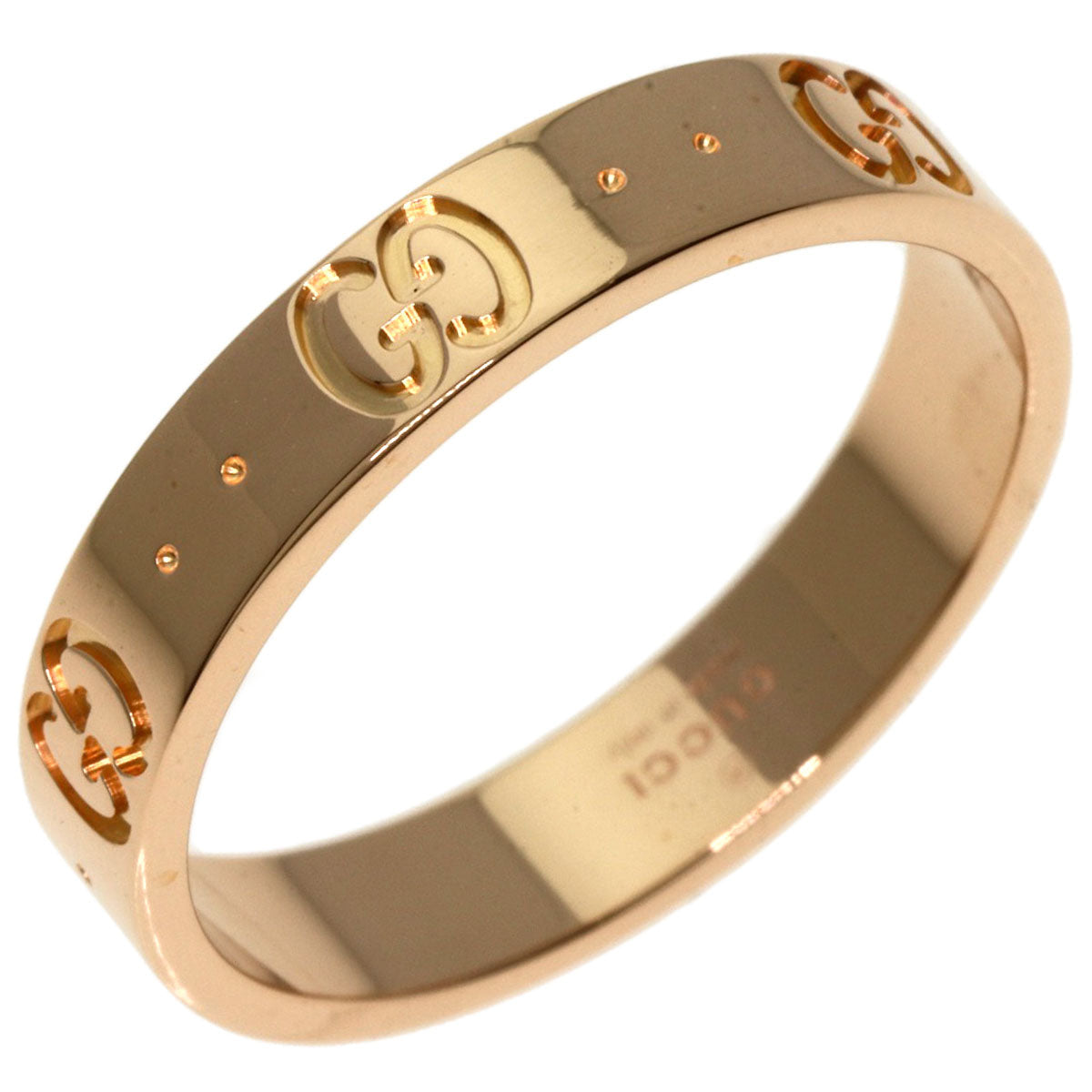GUCCI Ring 18K Pink Gold gold Icon # 17
