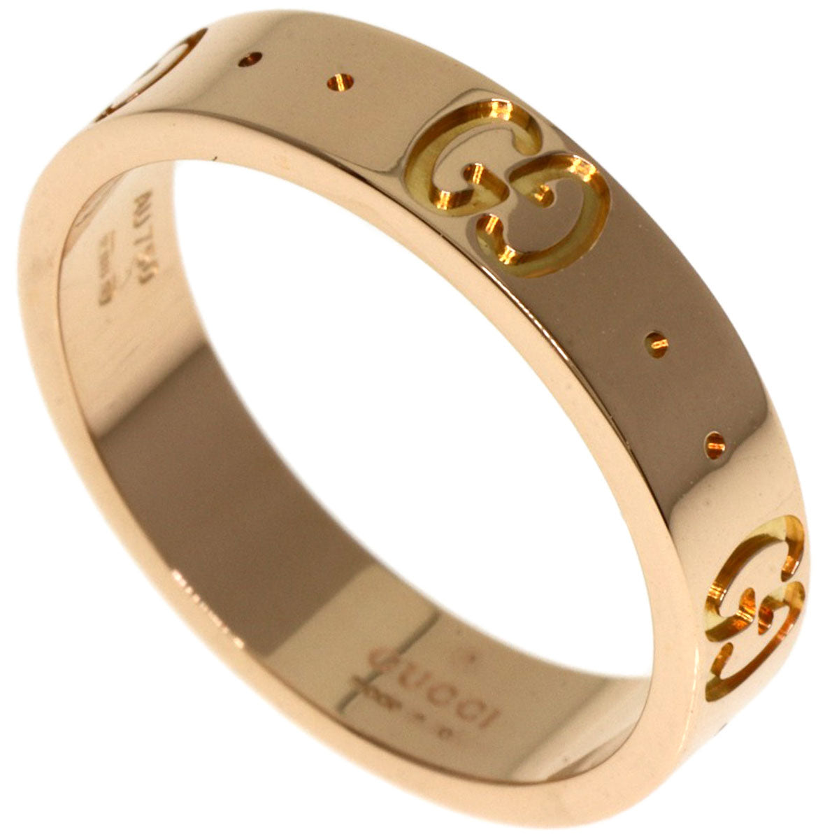 GUCCI Ring 18K Pink Gold gold Icon # 9