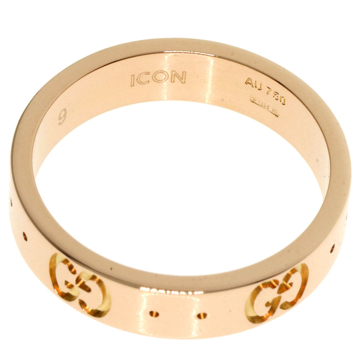 GUCCI Ring 18K Pink Gold gold Icon # 9