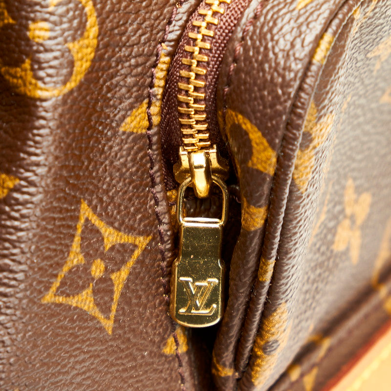 Louis Vuitton Brown Canvas Montsouris backpack bag