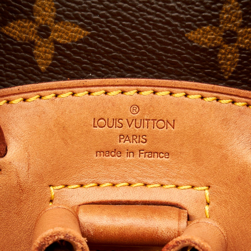 Louis Vuitton Brown Canvas Montsouris backpack bag
