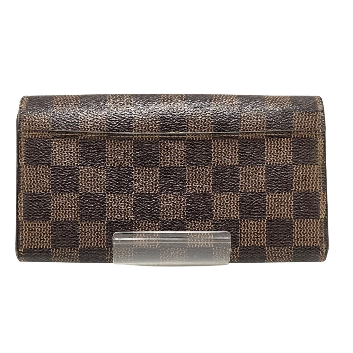 Louis Vuitton Brown Canvas Portefeuille Sarah wallet accessories