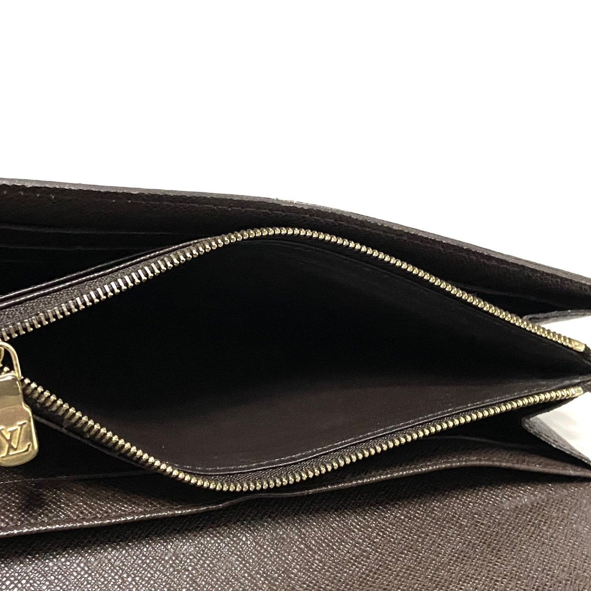 Louis Vuitton Brown Canvas Portefeuille Sarah wallet accessories