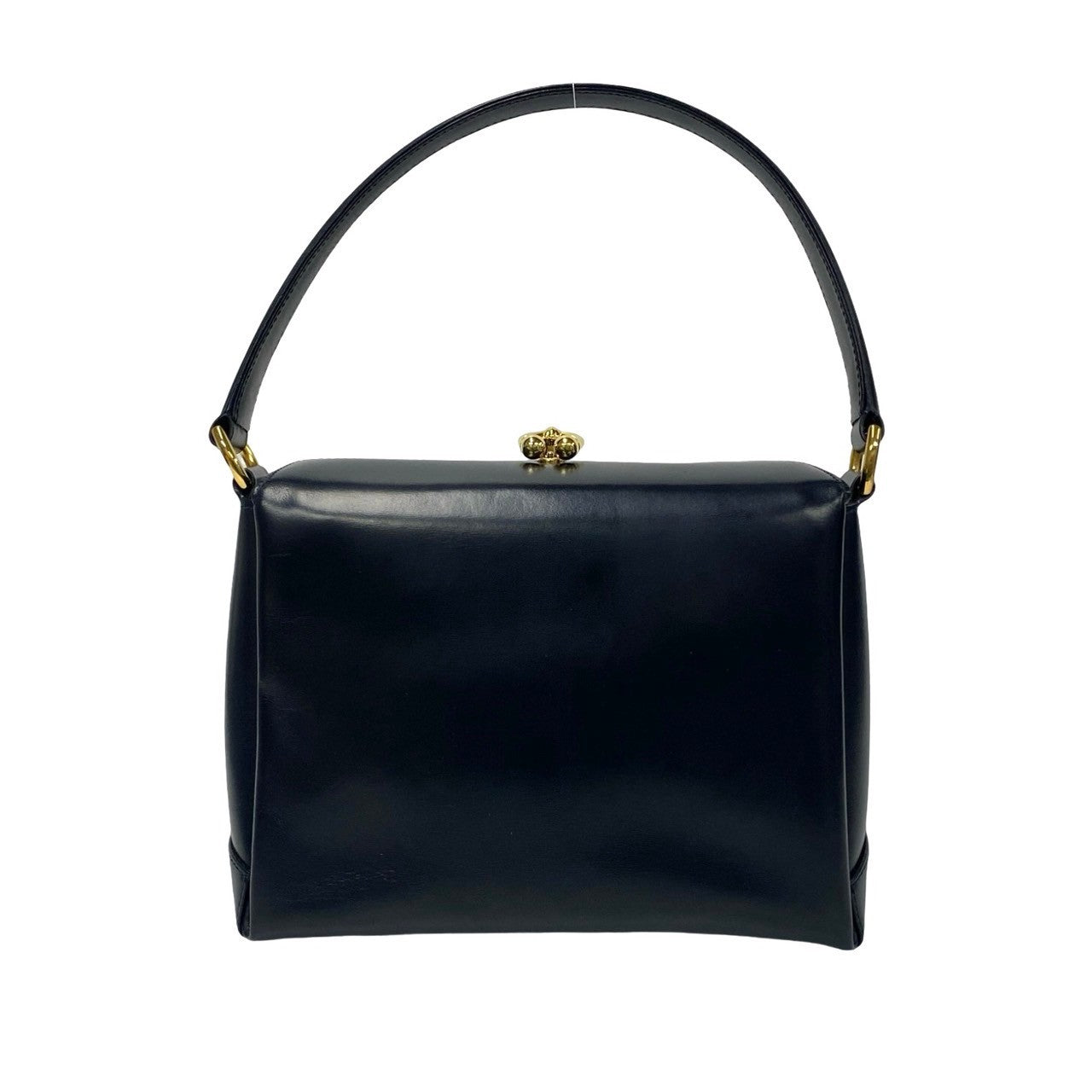 GUCCI Handbag leather black