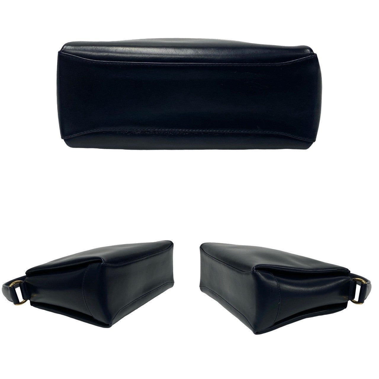 GUCCI Handbag leather black