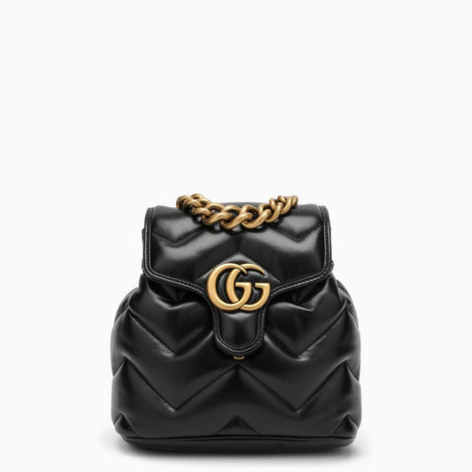 Gucci Gg Marmont Matelassé Backpack Black Women