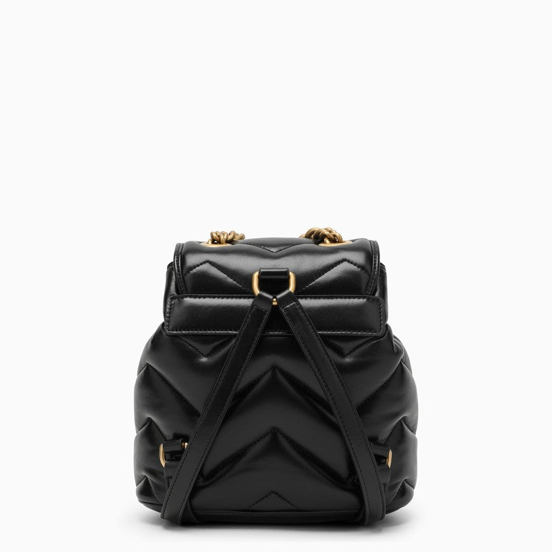 Gucci Gg Marmont Matelassé Backpack Black Women