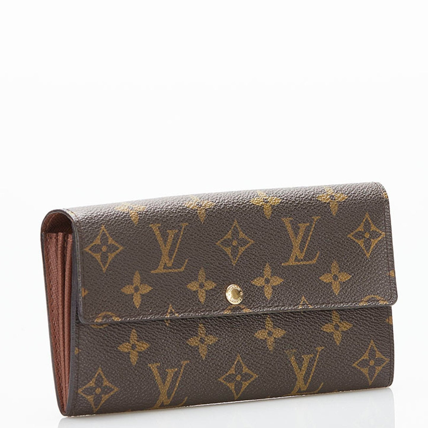 Louis Vuitton Brown Canvas Sarah wallet accessories