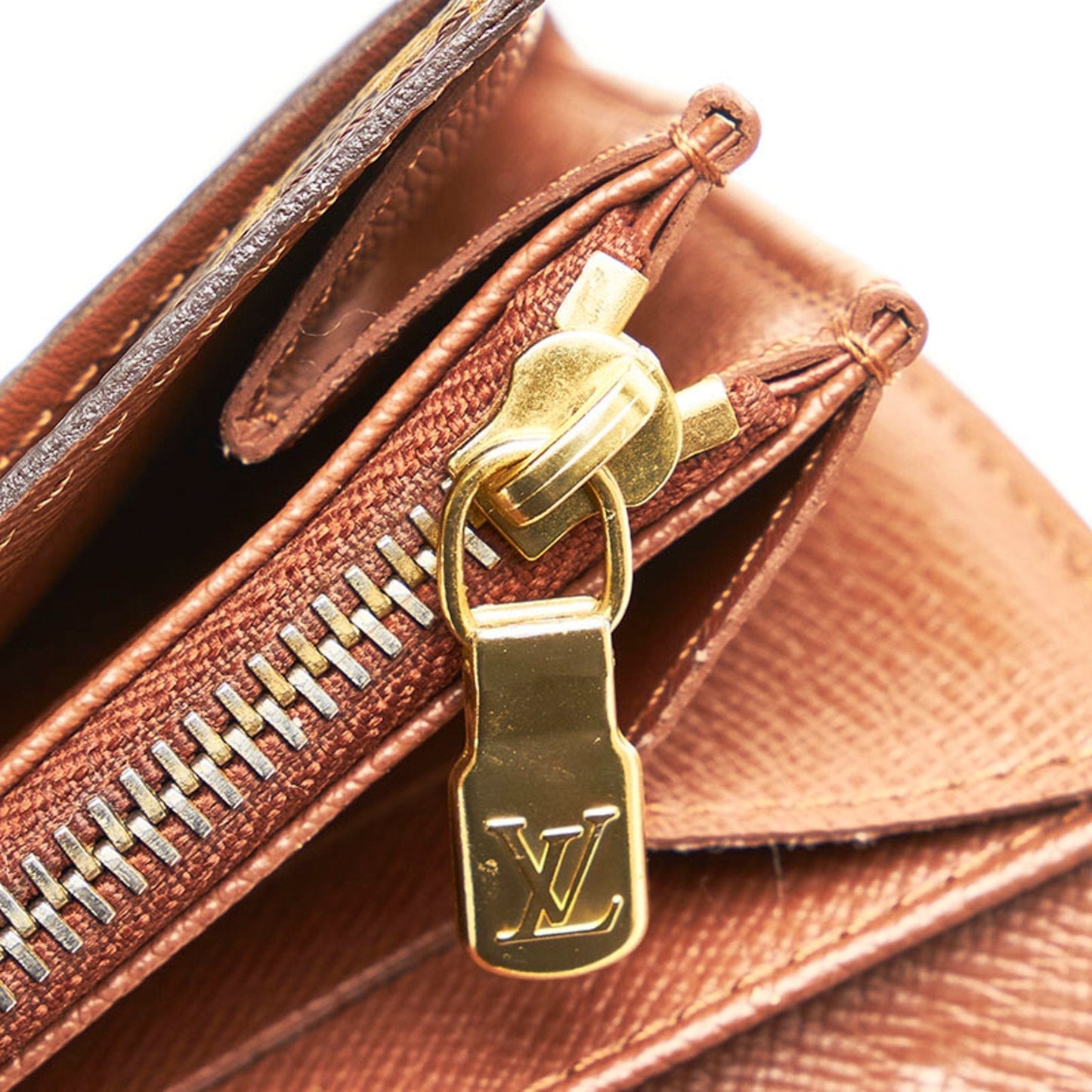 Louis Vuitton Brown Canvas Sarah wallet accessories