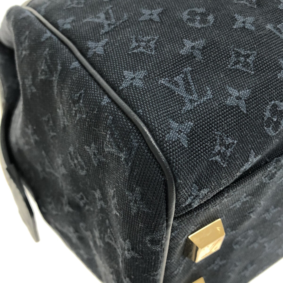 Louis Vuitton Blue Canvas Josephine handbag bag