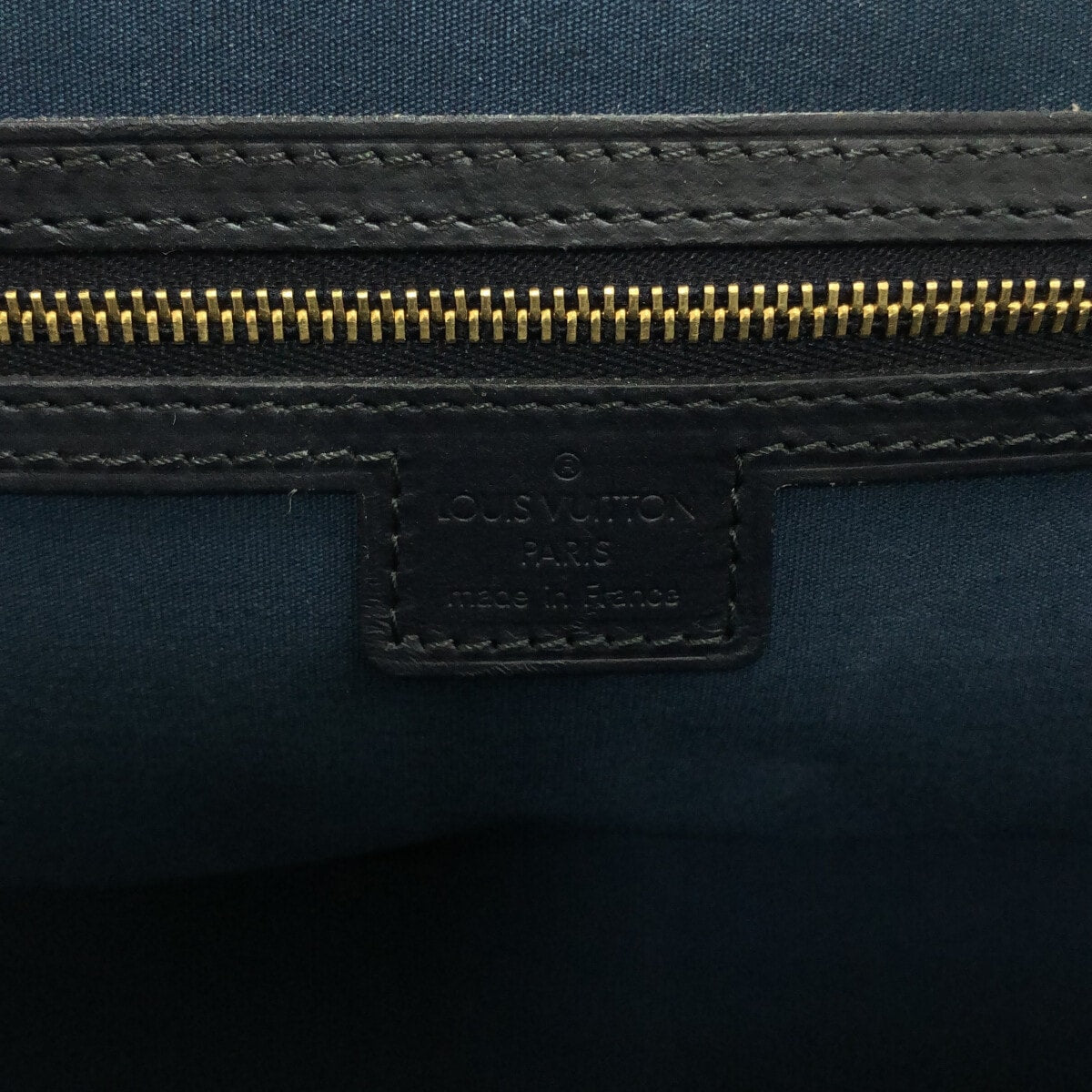 Louis Vuitton Blue Canvas Josephine handbag bag