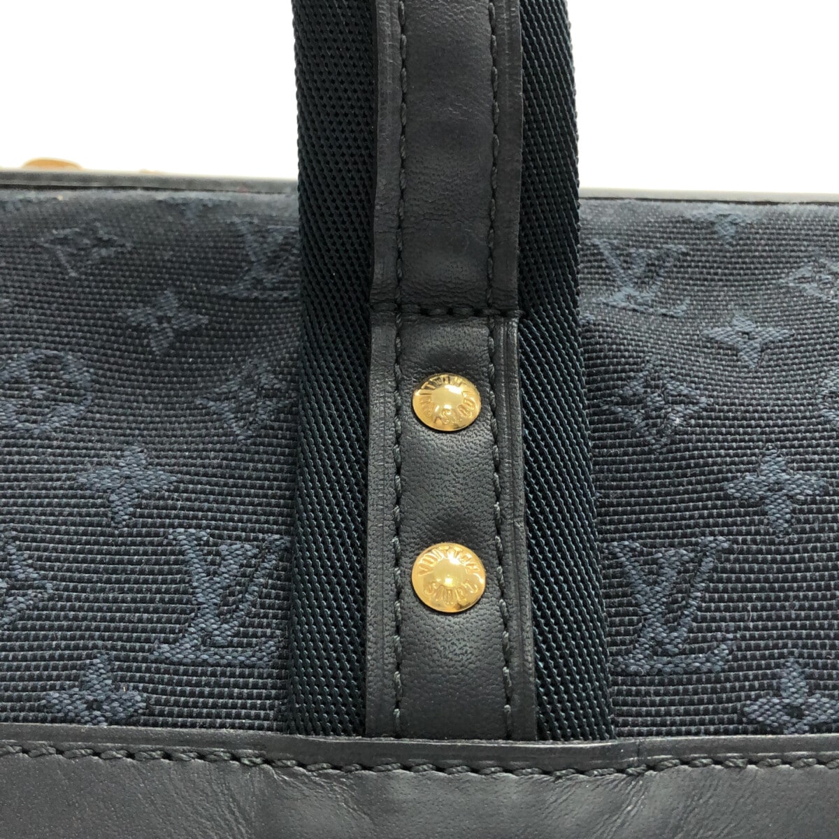 Louis Vuitton Blue Canvas Josephine handbag bag