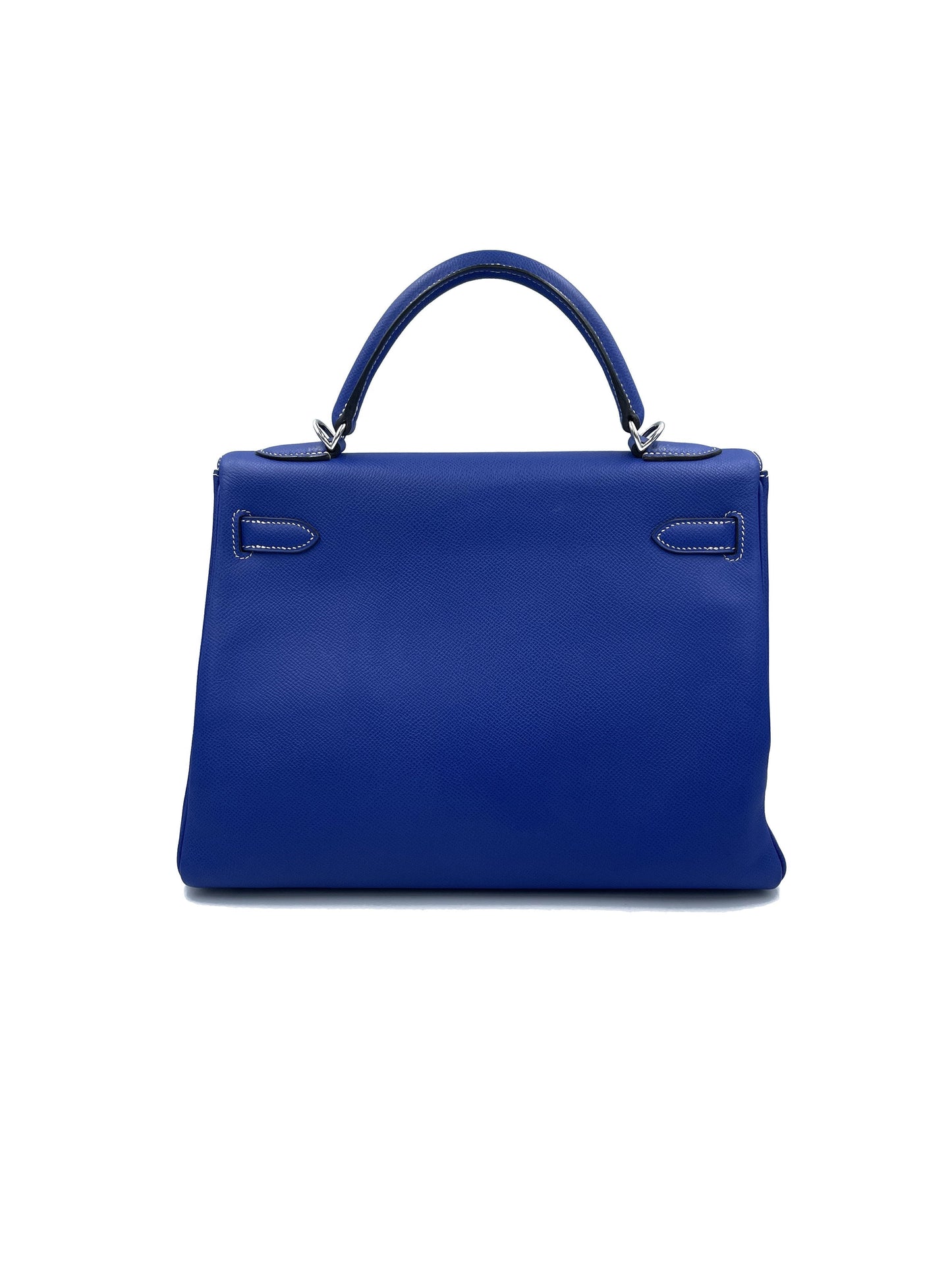 Hermes Kelly 32 Blue Electric