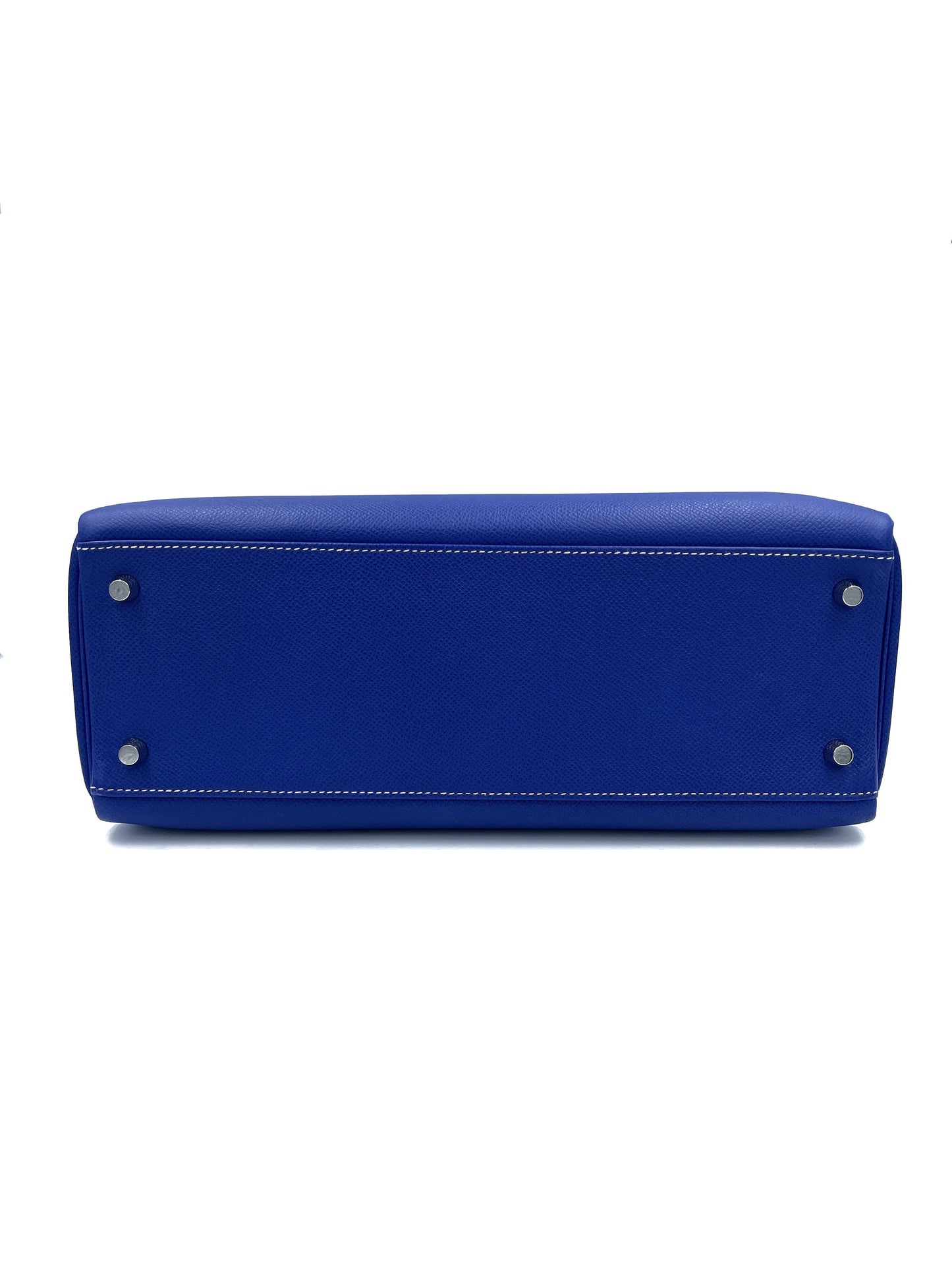 Hermes Kelly 32 Blue Electric