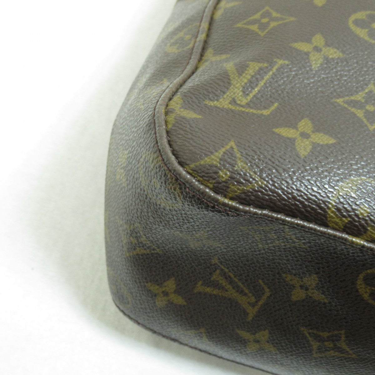 Louis Vuitton Brown Canvas Looping shopper bag